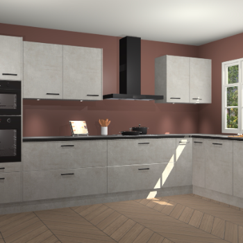 Beton opaal keuken Graz 74895