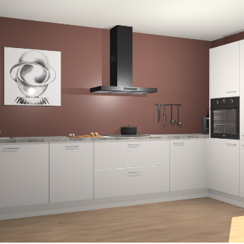 Zijdegrijze keuken Khao Lak 73332