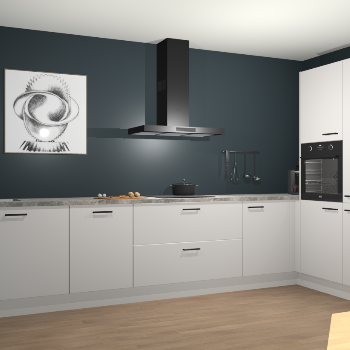 Zijdegrijze keuken Khao Lak 73334