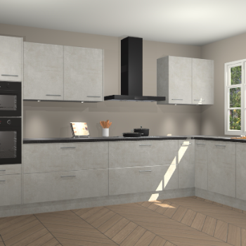 Beton opaal keuken Graz 75030