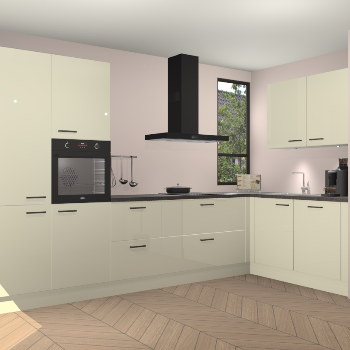 Magnolia hoogglans keuken Vlaanderen 48192