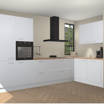 Sneeuwwitte keuken Vlaanderen 48280