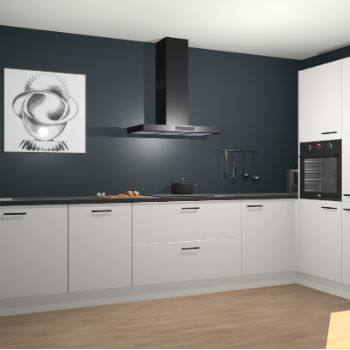 Zijdegrijze keuken Khao Lak 73346