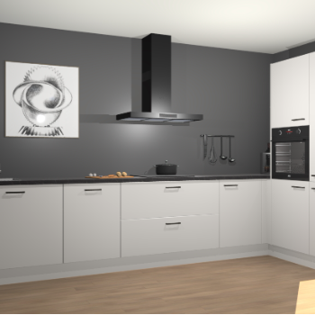 Zijdegrijze keuken Khao Lak 73347