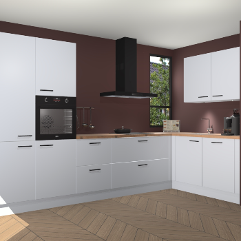 Sneeuwwitte keuken Vlaanderen 48282