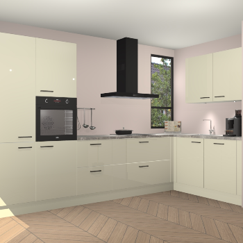 Magnolia hoogglans keuken Vlaanderen 48218