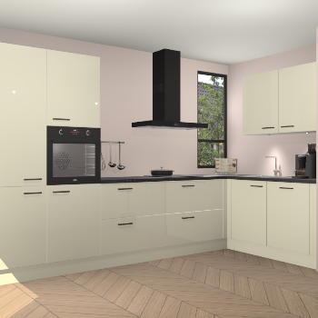 Magnolia hoogglans keuken Vlaanderen 48271