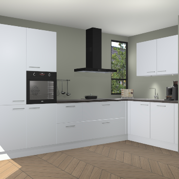 Sneeuwwitte keuken Vlaanderen 48313