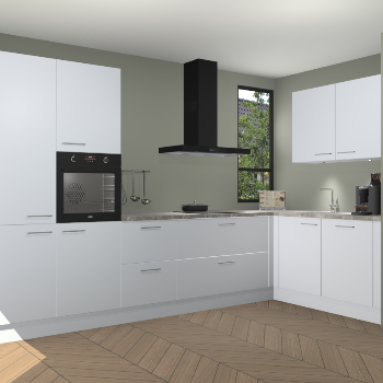 Sneeuwwitte keuken Vlaanderen 48319