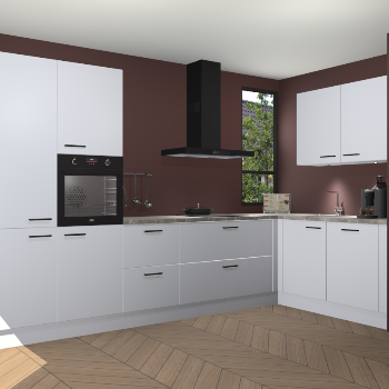 Sneeuwwitte keuken Vlaanderen 48322