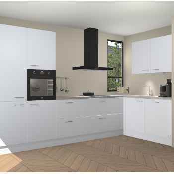 Sneeuwwitte keuken Vlaanderen 48326