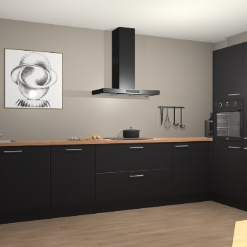 Zwarte keuken Khao Lak 73265