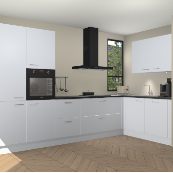 Sneeuwwitte keuken Vlaanderen 48338