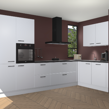 Sneeuwwitte keuken Vlaanderen 48340