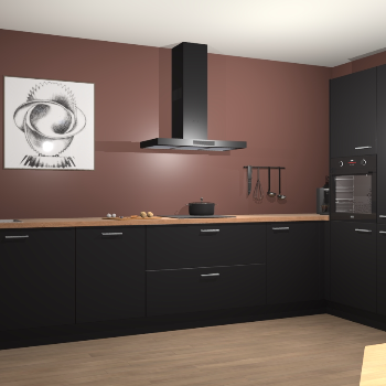 Zwarte keuken Khao Lak 73266