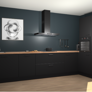 Zwarte keuken Khao Lak 73268