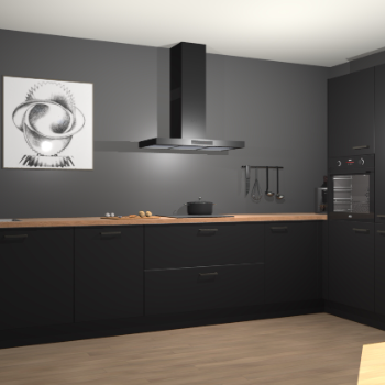 Zwarte keuken Khao Lak 73269