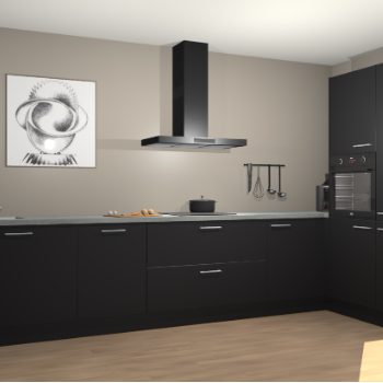 Zwarte keuken Khao Lak 73953