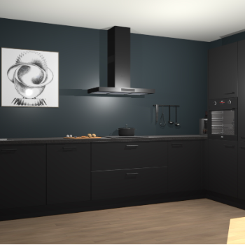 Zwarte keuken Khao Lak 73963