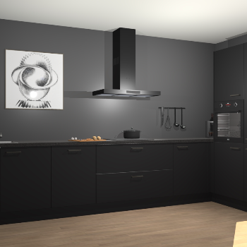 Zwarte keuken Khao Lak 73964