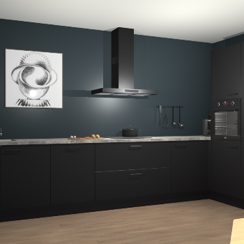 Zwarte keuken Khao Lak 73969