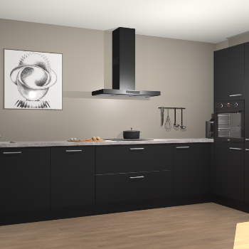 Zwarte keuken Khao Lak 73972