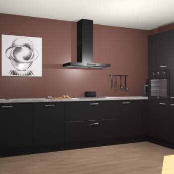 Zwarte keuken Khao Lak 73973