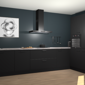 Zwarte keuken Khao Lak 73975