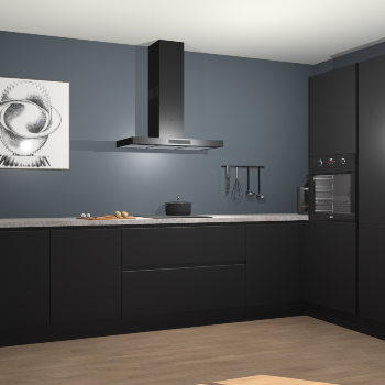 Zwarte greeploze keuken Khao Lak 73977