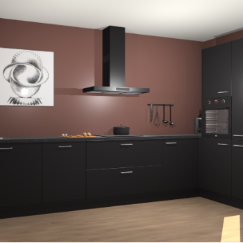 Zwarte keuken Khao Lak 73979