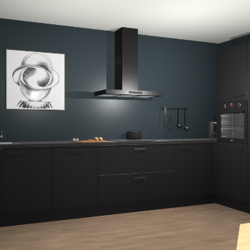 Zwarte keuken Khao Lak 73981