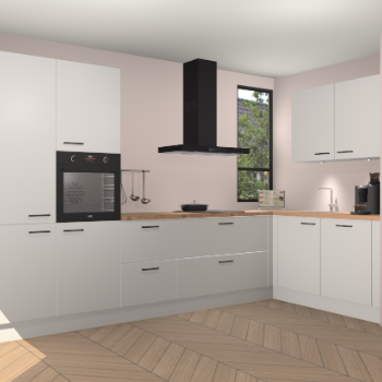 Zijdegrijze keuken Vlaanderen 48346