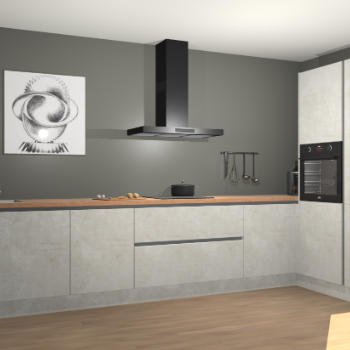 Beton Opal greeploze keuken Khao Lak 74316