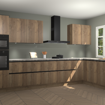 Chocolade eiken greeploze keuken Graz 71975