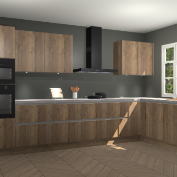 Chocolade eiken greeploze keuken Graz 71985