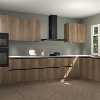 Chocolade eiken greeploze keuken Graz 71988