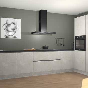 Beton Opal greeploze keuken Khao Lak 74377