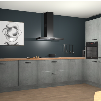 Beton Paregrijs keuken Khao Lak 74342