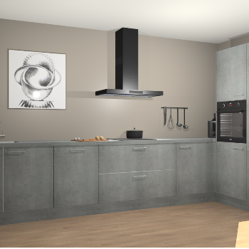 Beton Paregrijs keuken Khao Lak 74387