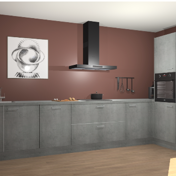 Beton Paregrijs keuken Khao Lak 74388