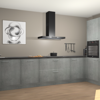 Beton Paregrijs keuken Khao Lak 74393