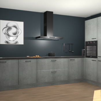 Beton Paregrijs keuken Khao Lak 74396