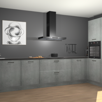 Beton Paregrijs keuken Khao Lak 74398