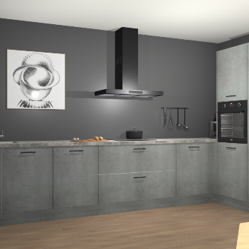 Beton Paregrijs keuken Khao Lak 74406