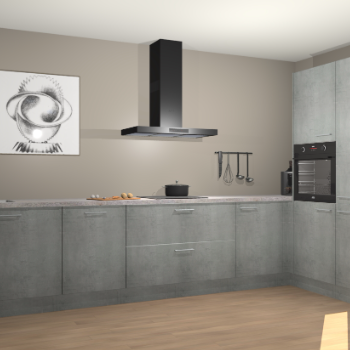 Beton Paregrijs keuken Khao Lak 74408