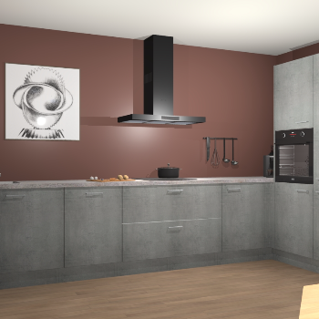 Beton Paregrijs keuken Khao Lak 74409