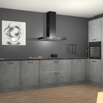 Beton Paregrijs keuken Khao Lak 74421