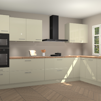 Magnolia hoogglans keuken Graz 72286