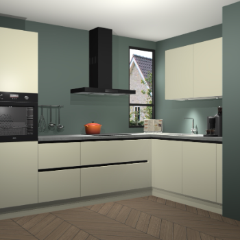 Magnolia greeploze keuken Vlaanderen 48507