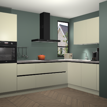 Magnolia greeploze keuken Vlaanderen 48575